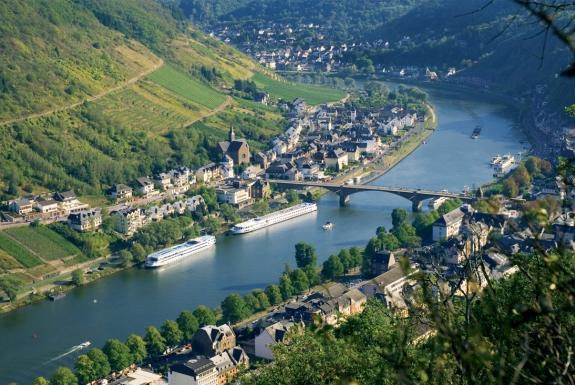 Luchtfoto van Cochem | Ontdek de omgeving van Ferienresort Cochem